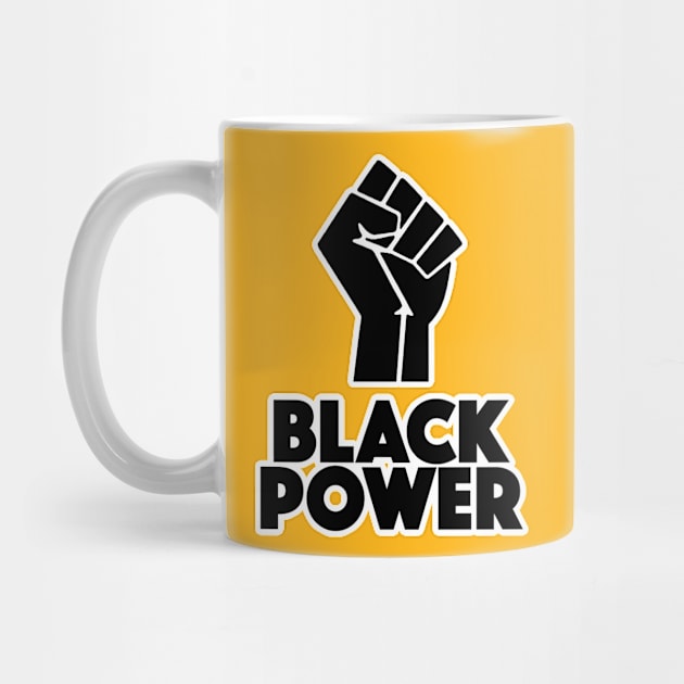 Black Power Fist by DankFutura